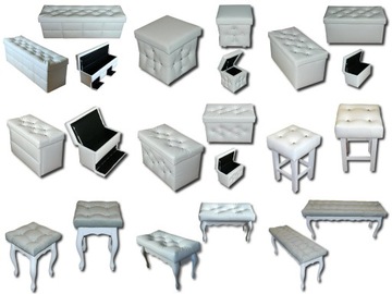 Пуф, пуф, сундучок, скамейка 35/60, размер 100 цветов