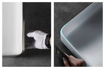 VELDMAN CERAMICZNA UMYWALKA NABLATOWA ANNA SLIM 48