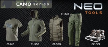 Рабочая толстовка MORO CAMO размер XXXL NEO 81-211-XXXL