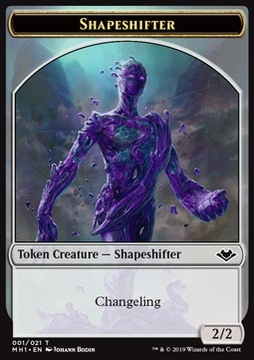 Shapeshifter 2/2 - TOKEN FOIL @@@@@@