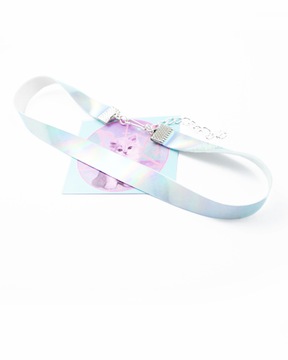 ГОЛОГРАММНОЕ колье-колье пастельное готическое лазерное колье