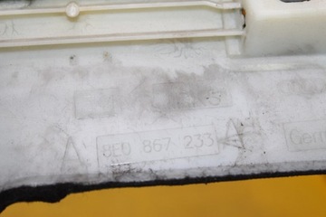 OSŁONA SŁUPKA LEWY PRZÓD S-LINE A4 B6 8E0867233A