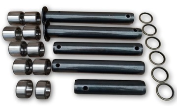 SWORZNIE + TULEJE ŁYŻKA TYŁ JCB 3CX 4CX KOMPLET