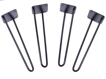 NOGI METALOWE DO STOŁU ŁAWY LOFT NOGA 36cm