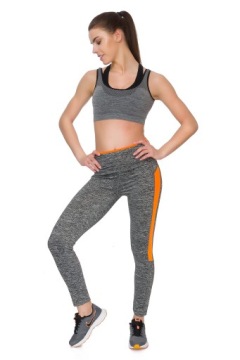 SPORTOWE LEGGINSY FITNESS WYSOKI STAN M/38 DS8031