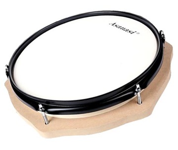 ПРЕМИУМ DRUM PAD PPM400 ДЛЯ ЗАНЯТИЙ 12-ДЮЙМОВЫЙ ДЕРЕВЯННЫЙ Пэд ВЫСОКОГО КАЧЕСТВА ДЛЯ ОБУЧЕНИЯ