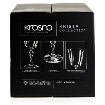 Krosno Krista Бокалы для красного вина 220мл