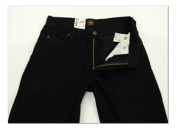 Lee Brooklyn Comfort Black spodnie jeansy W33 L34