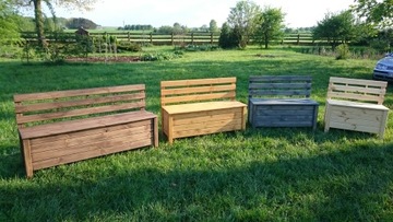 Скамейка деревянная, ствол S 150х50х40