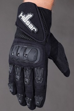 ПРОЧНЫЕ ТЕКСТИЛЬНЫЕ МОТОЦИКЛОВЫЕ ПЕРЧАТКИ HUSAR MX1 L