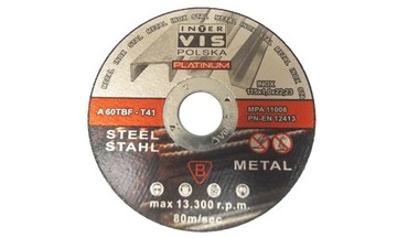 TARCZA 115X1,2 mm DO CIĘCIA METALU STALI DRUTU