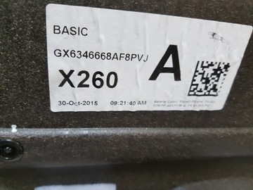 JAGUAR XF II X260 SEDAN POLIČKA ZADNÍ