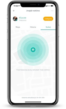 notiOne PLAY KEYS LOCATER СОБАКА АВТОМОБИЛЬ ВЕЛОСИПЕД