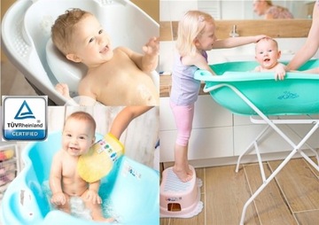 Tega Zestaw Kąpielowy Wanna 102cm 5Elem Sowa Szary