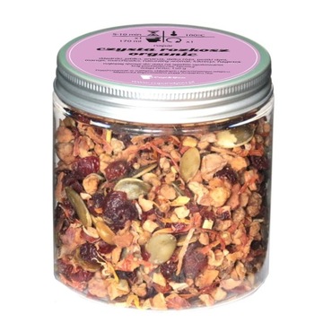 Najlepsza sypana herbata owocowa CZYSTA ROZKOSZ ORGANIC rodzynki bez 150g
