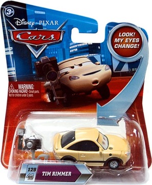 TIM RIMMER - Fotoreporter Piston Cup Auta Cars Disney Mattel 1:55