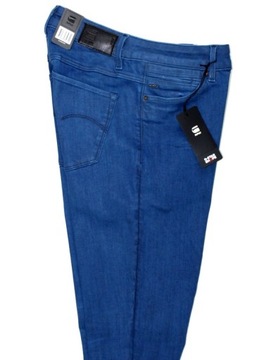G-STAR RAW Super Skinny jeansy damskie rurki wysoki stan oryginalne W31/L32