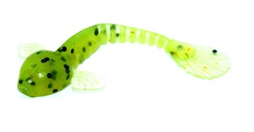 GOBY Fanatik twister byczek, babka, 5cm - 9szt.