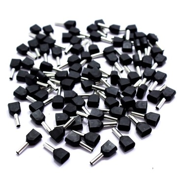 TULEJKA KABLOWA IZOLOWANA PODWÓJNA 2x1,5 mm 100szt