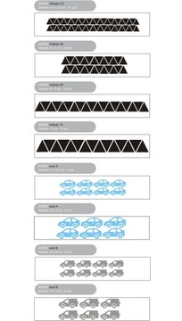 Наклейки на стены в виде сердечек и капель облаков