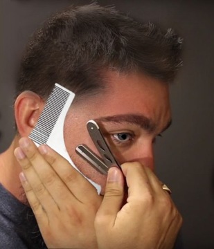 Шаблон ножниц для бритвы BEARD KIT