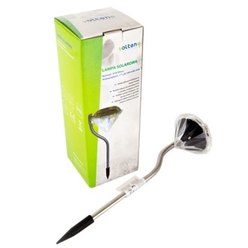 VO0652 Lampka solarna do ogrodu diament