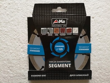 TARCZA DIAMENTOWA 125mm. SEGMENT K2