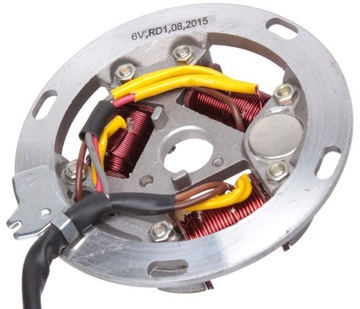 SIMSON S51 SR СТАТОР ЗАЖИГАНИЯ ПЛАТИНОВЫЙ 6V