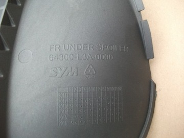 SYM GTS 125 EFI КОРПУС РАДИАТОРА КОЛЕСНАЯ АРКА