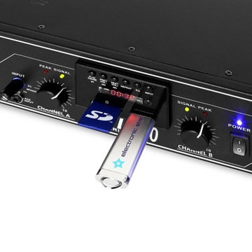 Skytec SPL 300 MP3 Wzmacniacz LED 300W D24-29