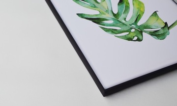 Obrazy na płótnie 50x50 Obraz Nowoczesny LIŚCIE