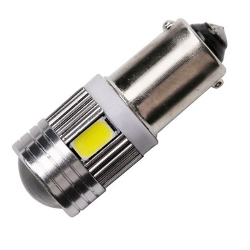 ŻARÓWKA LED 6 SMD 5630 T4W BA9S POSTOJÓWKA POZYCJA