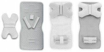 ВСТАВКА ДЛЯ ГОНДОЛЬНОЙ КОЛЯСКИ, МАТРАС MINKY, РЕМНИ 4-в-1