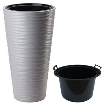 DONICA SAHARAslim ŚR.40H79+WKŁ.EFEKT 3D JASNOSZARY