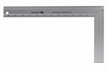 Kątownik stolarski aluminiow 350mm Hoegert HT4M203