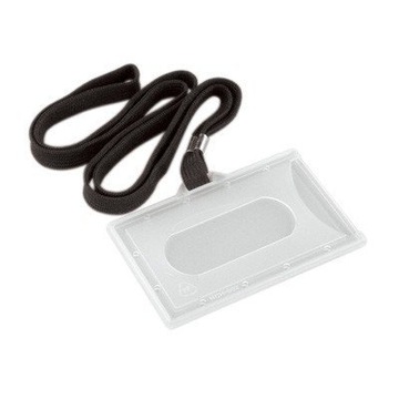 Identyfikator HOLDER z taśmą czarną ARGO 601032