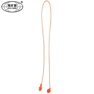 Военные стрелковые секундомеры для ушей в оранжевом корпусе MFH