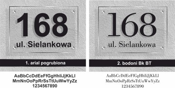 Табличка адресная для дома 3Д 20х30 ЦВЕТА
