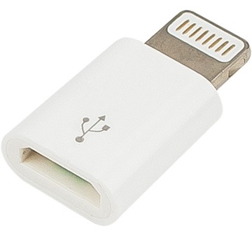 PRZEJŚCIÓWKA ADAPTER MICRO USB LIGHTNING do iPhone