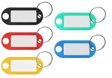 Брелки, бейдж, брелок, брелок, разноцветный, 100 шт.