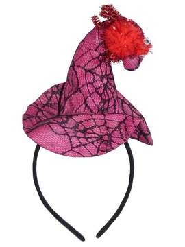 OPASKA KAPELUSZ CZAROWNICA STRÓJ HALLOWEEN (211)