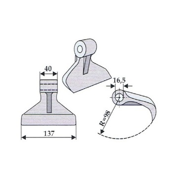 Молотовые цепы Косилка Rolmex Pomarol Geo RM-30