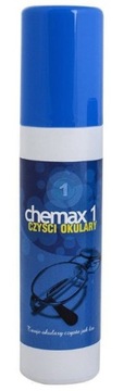 CHEMAX 1 PŁYN DO OKULARÓW 125ML +ŚCIERECZKA GRATIS