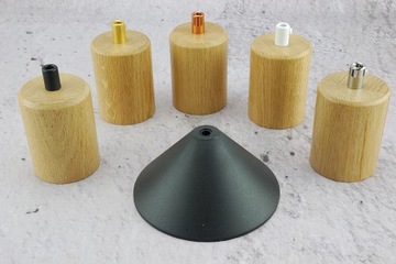 матовая черная розетка для подвесного светильника, потолочная обшивка, лампа-паук LOFT