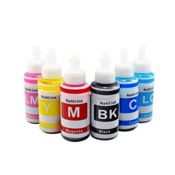 tusz 6x do epson L800 L805 L850 L1800 drukarki