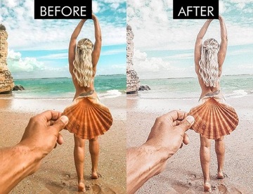 Lightroom ПРЕДВАРИТЕЛЬНЫЕ фильтры Instagram Facebook