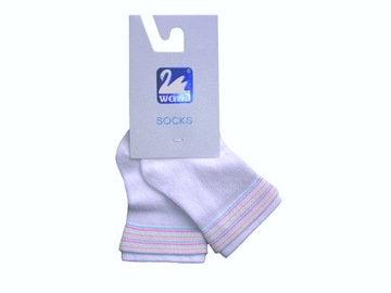 WOLA skarpetki BAWEŁNIANE gatta W6 __ 8-9 cm 12-14