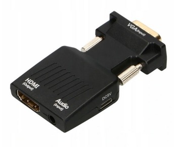 КАБЕЛЬНЫЙ АДАПТЕР GMB HDMI M-VGA F (D-SUB) ВИДЕО