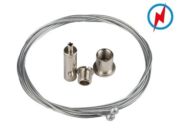 ZAWIESIE DO PROFILI PRZEWODZĄCE - KOMPLET 1250MM
