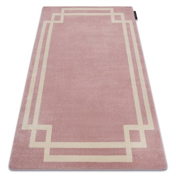 ELEGANCKI DYWAN HAMPTON 200x290 RAMKA róż #GR2932